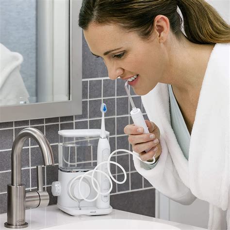 Waterpik Complete Care 9.0 Sonic Toothbrush & Water Flosser Set, White ...