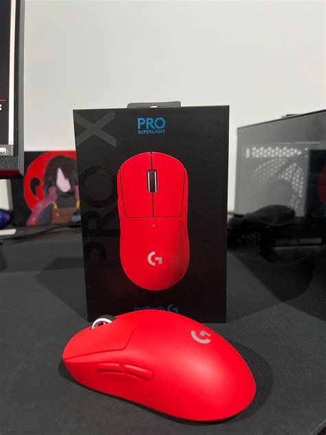 Logitech G Pro X Superlight Red Edition, Computers & Tech, Parts ...