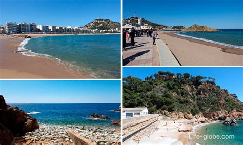 Beaches Blanes, Spain