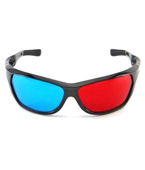 Buy Sys Red Anaglyph 3D Glasses for 3D Movies Visibility Online at Best ...