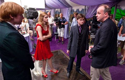 David Yates directing at the wedding — Harry Potter Fan Zone