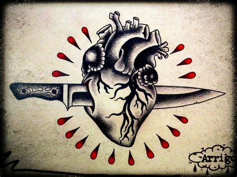 Wounded Heart Eat Your Heart Out, Heart Drawing, Heart Tattoo, Tattoos ...