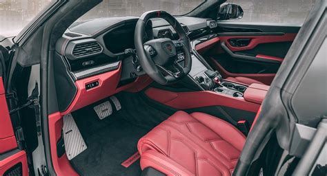 Lamborghini Urus Interior Red | Cabinets Matttroy