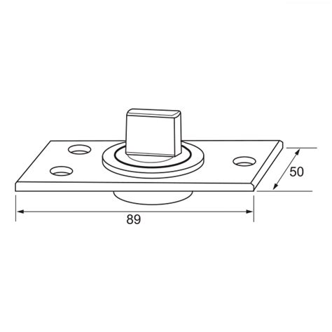 Floor Pivot Bearing