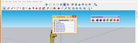 SketchUp joint push pull | Learn the basic working methodology