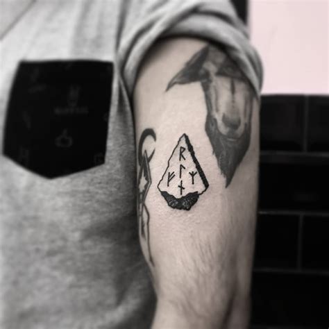 Protection rune tattoo by tattooist gvsxrt - Tattoogrid.net