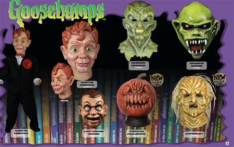 Preview New 'Goosebumps' Halloween Masks from Trick or Treat Studios ...