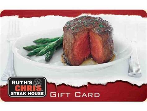 Ruths Chris Gift Card $80 For $50 2024 - Terry Georgina