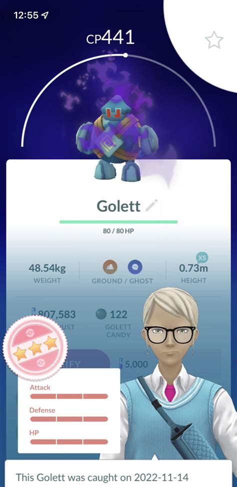 New shadow golett hundo : r/pokemongo