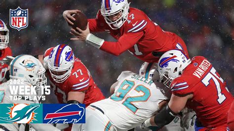 Buffalo Bills Top Plays vs. Miami Dolphins | 2022 Regular Season Week ...