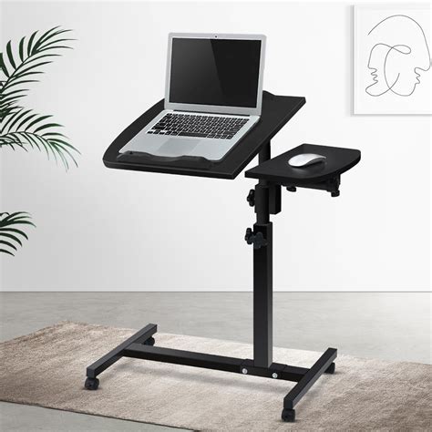 Artiss Laptop Table Desk Adjustable Stand - Black - Bunnings Australia