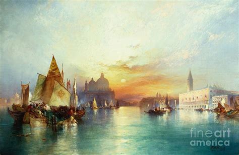 Venice Painting by Thomas Moran