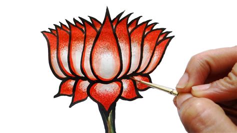 How to draw a lotus | mural art in 2020 | Mural painting, Mural art ...