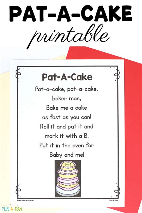 Pat-a-Cake Nursery Rhyme Lesson Plans | ubicaciondepersonas.cdmx.gob.mx