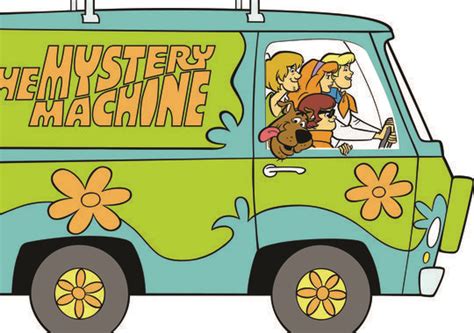 Drawing Scooby Doo Mystery Van - Van Draws Smiles From Scooby-doo Fans ...