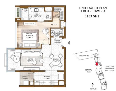 The Leela Residences at Bhartiya City Bangalore