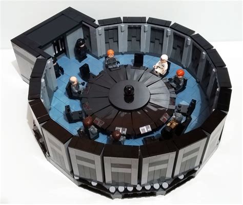 Recreate the Death Star Conference Room Scene in LEGO