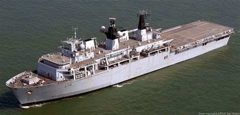 HMS Albion L-14 Landing Platform Dock LPD Royal Navy Barrow In Furness ...