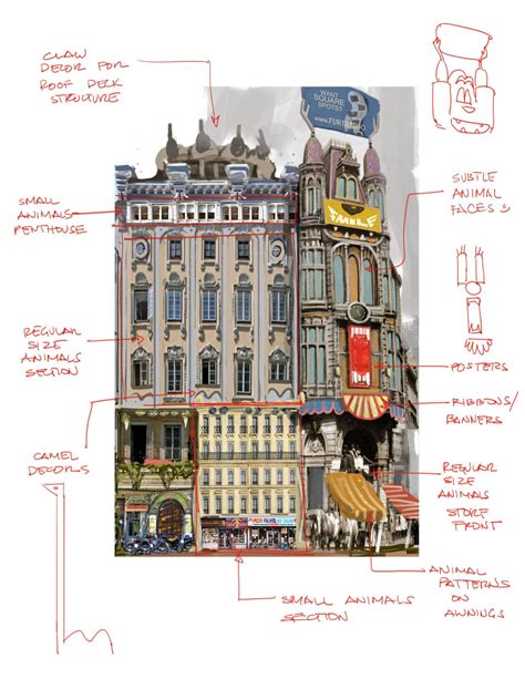 Architectural Drawing of a Stunning Building