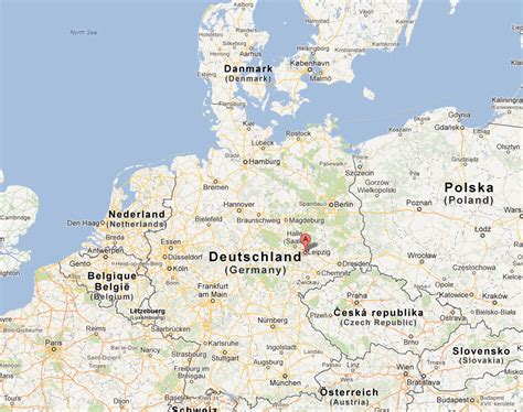 Leipzig Map - Germany