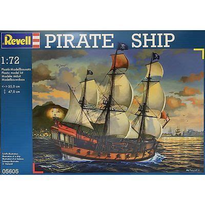 Revell Pirate Ship Model Ship Kit - 1:72 Scale Kit 05605 | #492194897