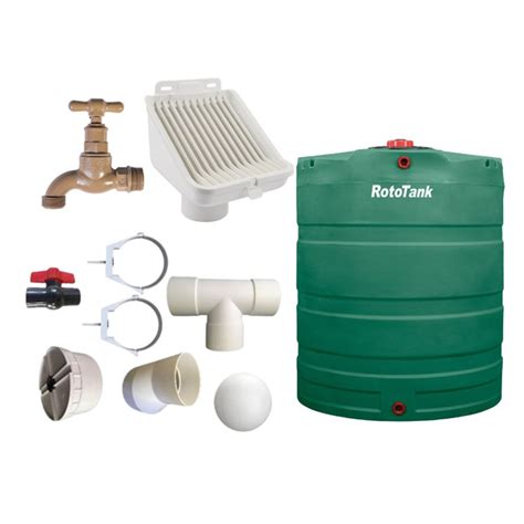 Rainwater Harvesting 2500L Tank Kit l RotoTank ™ Water Tanks