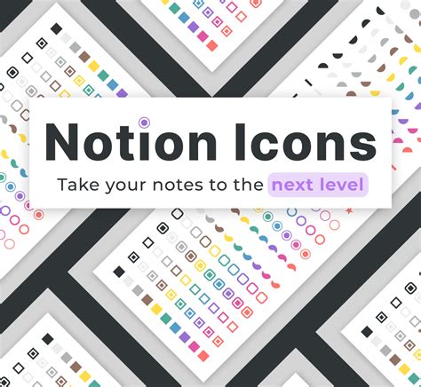 Notion Icon Pack | Notions, Life hacks for school, Bullet journal aesthetic