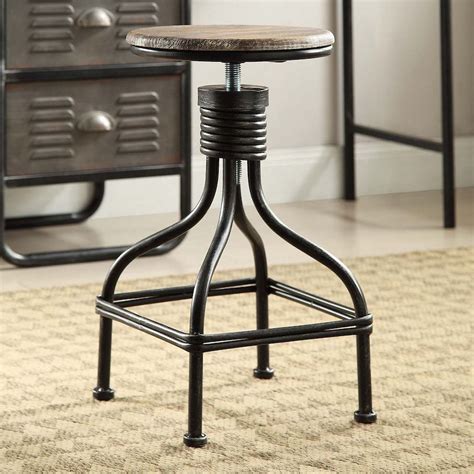 4D Concepts Locker Collection Swivel Counter Stool | Adjustable stool ...