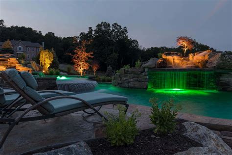 The Best Luxury Pool and Spa Lighting Ideas in NY | Neave Group