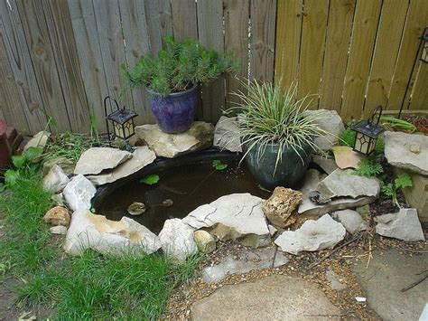 Small koi pond in our backyard | DIY dream backyard | Small backyard ...