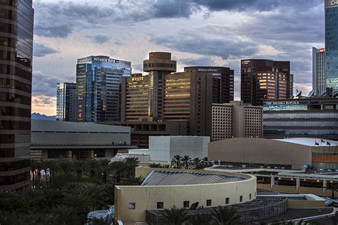 Phoenix Downtown Skyline Photograph by Dave Dilli