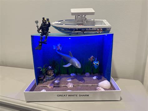 Shark Habitat Diorama – NBKomputer