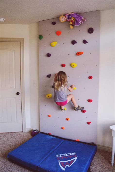 25 Fun Climbing Wall Ideas For Your Kids Safety | Home Design And Interior