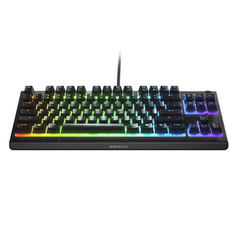 SteelSeries Apex 3 TKL RGB Membrane Gaming Keyboard - 64831 | Mwave