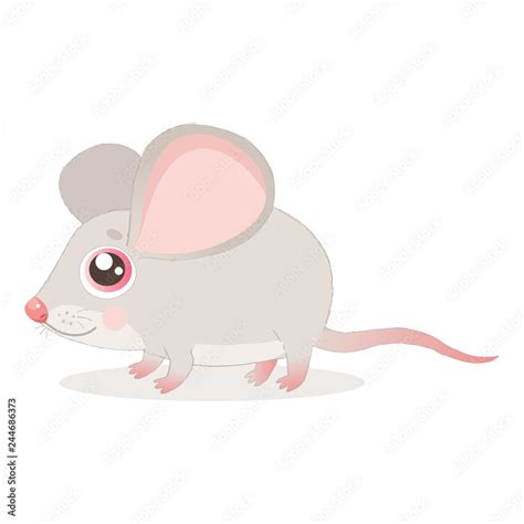 Cute Baby Mouse Cartoon