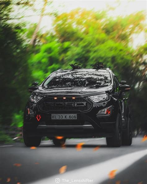 All-black Ford EcoSport is tastefully modified