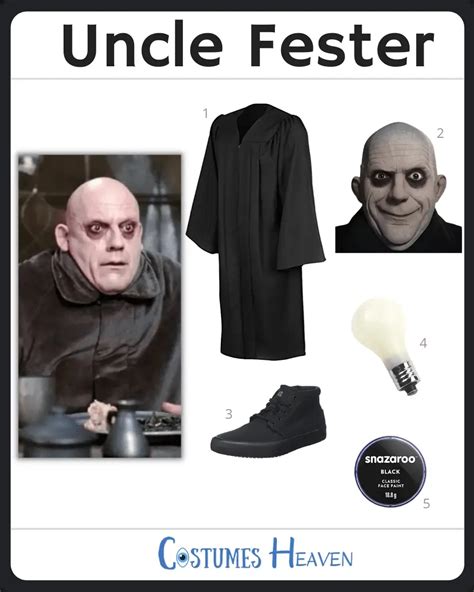 Last-Minute Uncle Fester Costume Idea For Cosplay & Halloween 2024