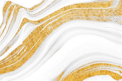 White and gold marble background vector | free image by rawpixel.com ...