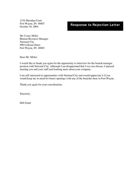 2024 Job Rejection Letter - Fillable, Printable PDF & Forms | Handypdf