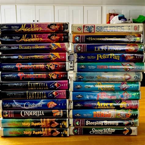 Disney black diamond and more VHS Tapes bundle - 24 total ...