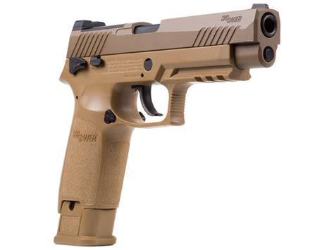 SIG Sauer M17 Pellet Pistol, Coyote Tan, Fixed Sights | Airgun Depot