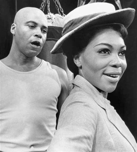 James Earl Jones and Marlene Warfield in 'The Great White Hope'