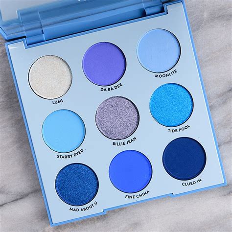 ColourPop Blue Moon Eyeshadow Palette Makeup Look Ideas (x9) | Makeup ...