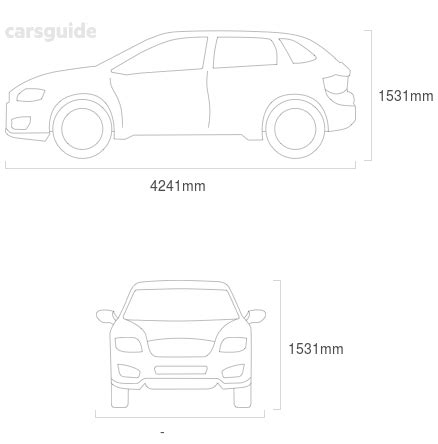 Skoda Kamiq Dimensions 2020 | CarsGuide