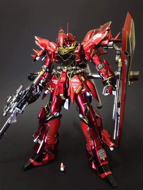 [Custom Paint] Sinanju MG, Hobbies & Toys, Toys & Games on Carousell