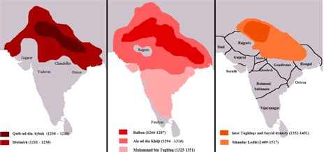 SULTANATE OF DELHI - KINGS AND WARS