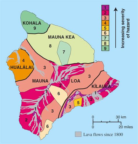 Big Island Hawaii Volcano Zones / The kilauea volcano began spewing ash ...