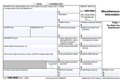 Pdf 1099 Form 2023 - Printable Forms Free Online