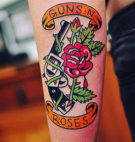 zemřít Bratr Normálně guns n roses tattoo chryzantéma Protože únik