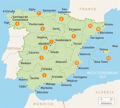 Where is Girona Spain On the Map